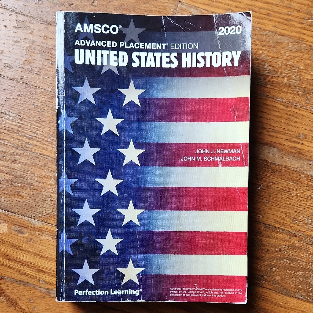 AMSCO United States History Book
